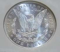 1885 Morgan Dollar NGC BU, Magnificent