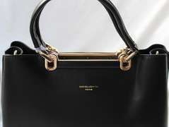 Classical Black Color Designer Style Bag by David Jones-Paris