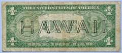 $1 1935 A Hawaii Emergency Issue Silver Certificate Fr2300