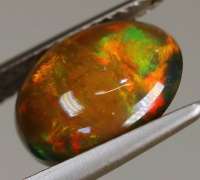 Magnificent 2.05ct full body flashing Black Opal