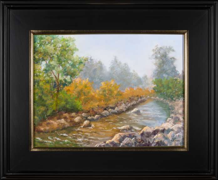 A River Runs Through It Original Art by Bill McCauley