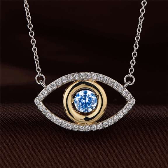 Stunning Eye Dancing stone Necklace