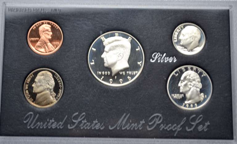 1993 &1995 Silver US Proof Sets