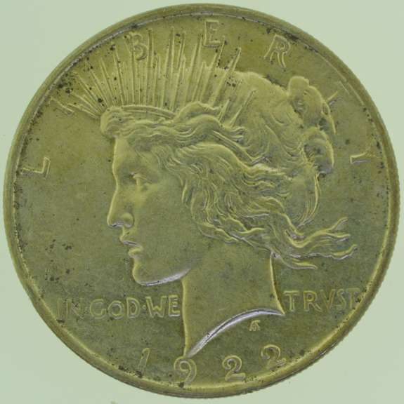 1922 Peace Silver Dollar $1 US Coin