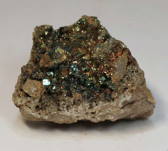 Gorgeous color! 340ct Pyrite in matrix