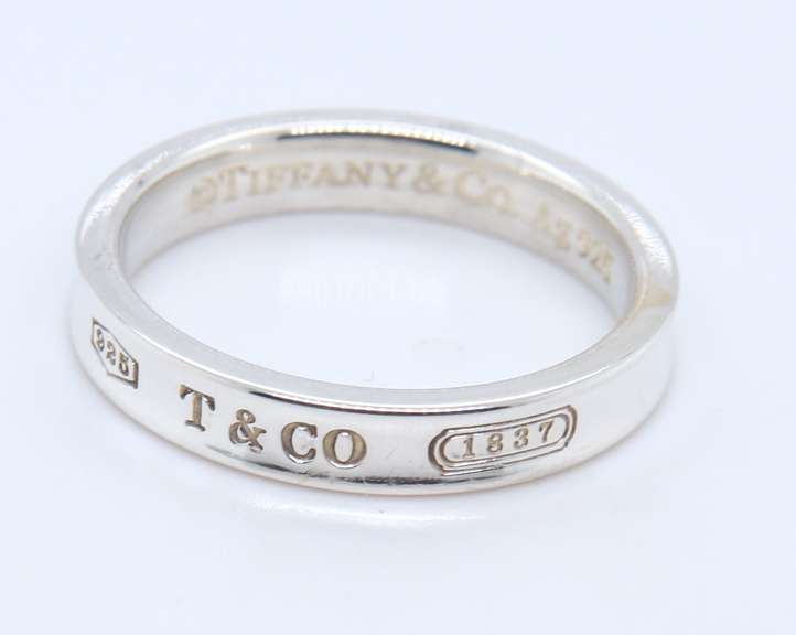 Tiffany & Co 1837 Ring in Sterling Silver