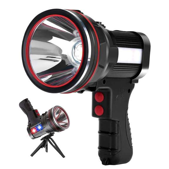 6000 Lumens Rechargeable Strong Handheld Spotlight
