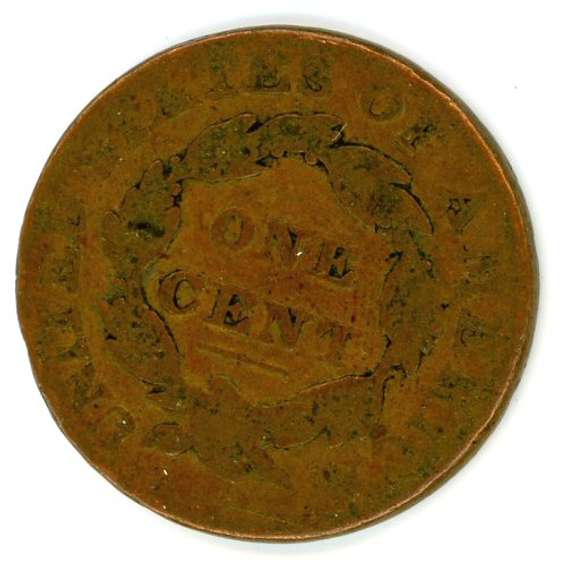 1828 Coronet Head Large Cent