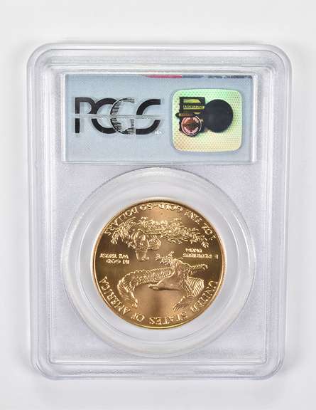 GEM UNC 1993 $50 American 1 Oz .999 Gold Eagle WTC Ground Zero PCGS
