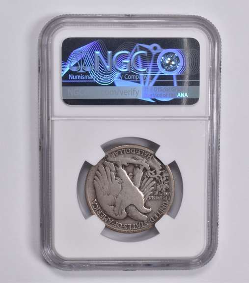 VG8 1921-S Walking Liberty Half Dollar NGC