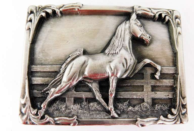 1984 Tennessee Walker Horse Belt Buckle