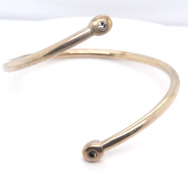 Vintage Sterling Silver Cuff Bangle