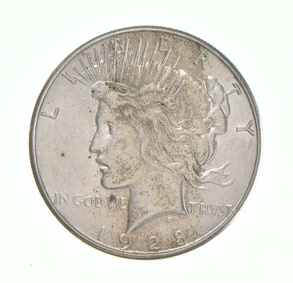 1928-S Peace Silver Dollar