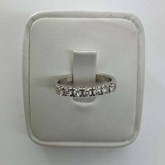 BRAND NEW 18K GOLD AND DIAMOND BAND