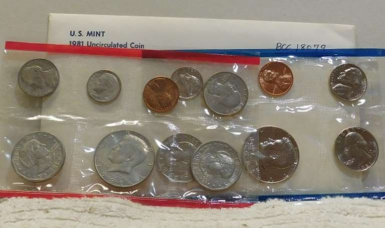 1981 Mint Set  only source of SBA Dols