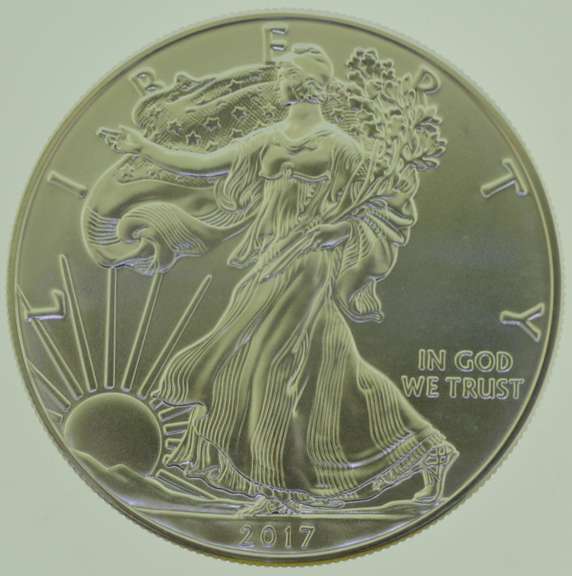 2017 1 oz Fine Silver one Dollar Eagle US Coin