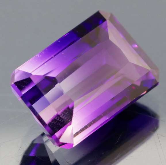 Beautiful 20.75ct top color created Ametrine