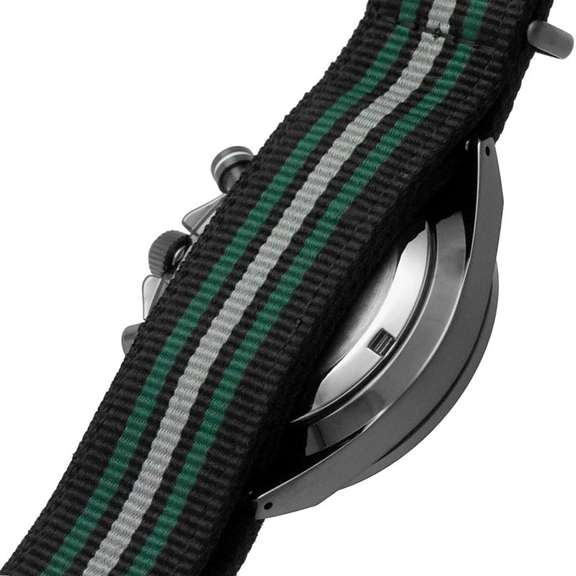 Seiko Green Dial Chronograph, New In Box.
