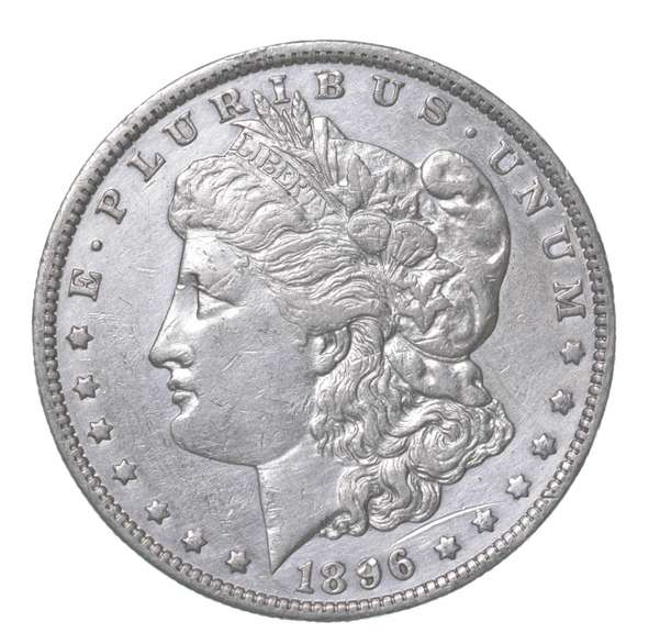 1896-O Morgan Silver Dollar