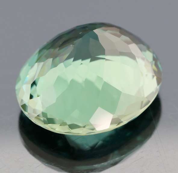 Designer 30.27ct blue green Hydrothermal Quartz
