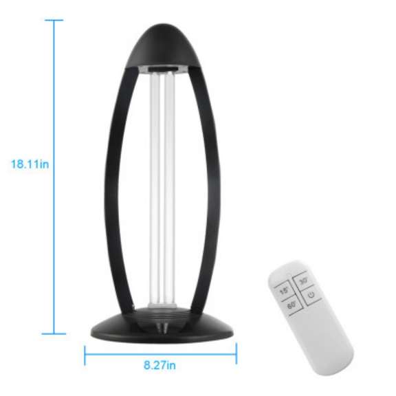 38W UV Germicidal Lamp Remote UV Sterilization