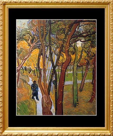 Vincent Van Gogh, The Walk: Falling Leaves
