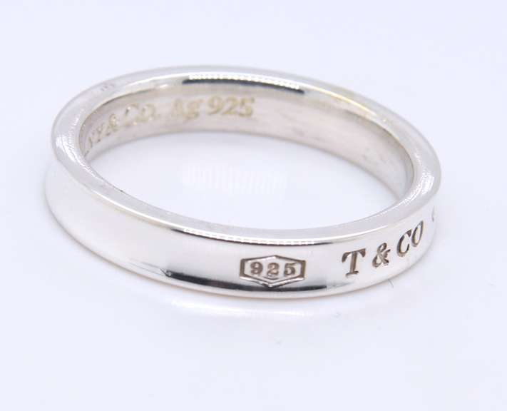 Tiffany & Co 1837 Ring in Sterling Silver