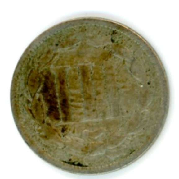1869 Three Cent Nickel