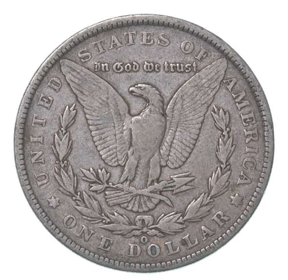 1886-O Morgan Silver Dollar Misaligned Die Error