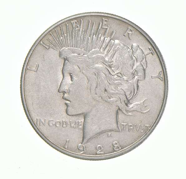 1928-S Peace Silver Dollar