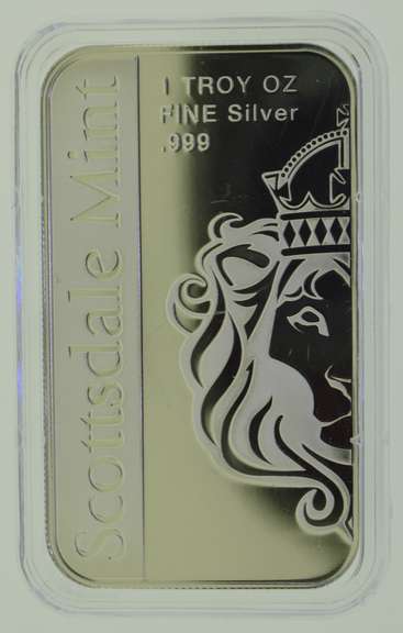 Scottsdale Mint Archangel 1oz .999 Silver Bar