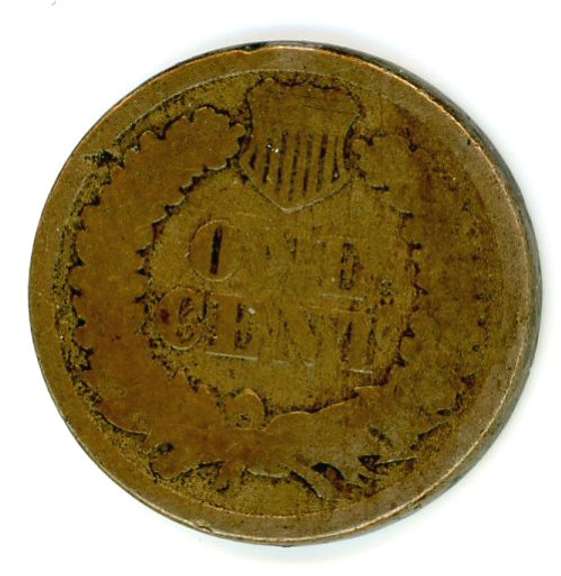 1864 Copper Nickel Indian Head Cent