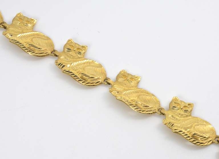 Fun Cat Link Bracelet