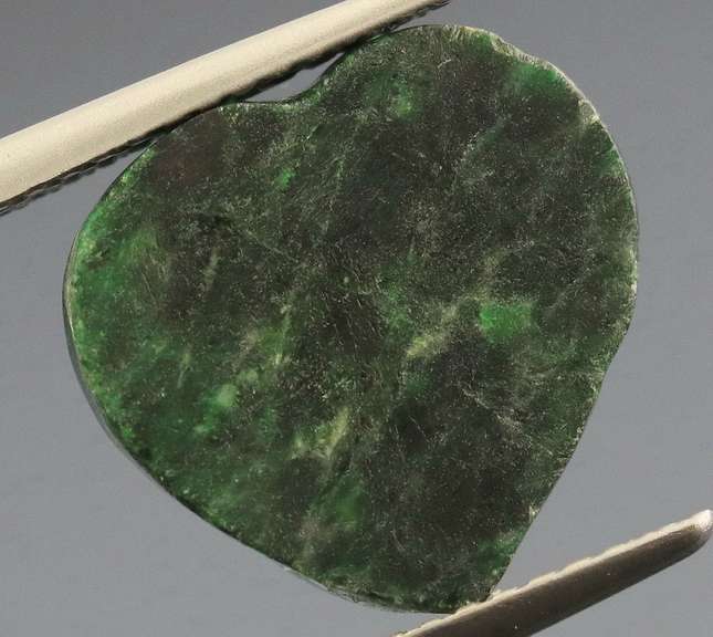 Gorgeous 3.14ct Jade heart carving