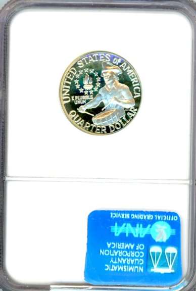 1976-S Silver Bicentennial Washington Quarter. NGC PF69* Ultra Cameo