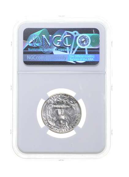 MS66 1960 Washington Quarter - Graded NGC
