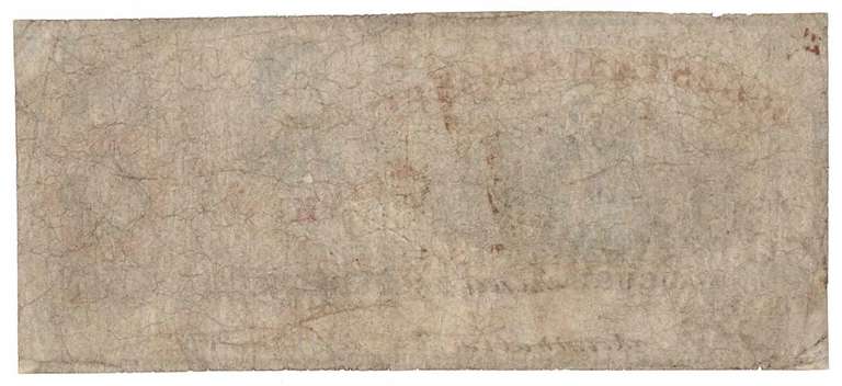 1861 $1 One Dollar The Augusta Insurance and Banking Co. cancelled Note