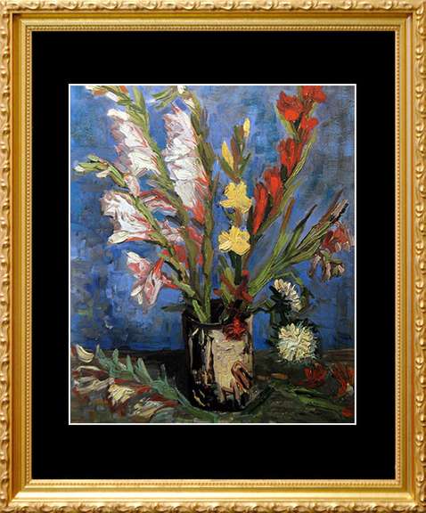 Vincent Van Gogh, Still Life: Vase with Gladioli