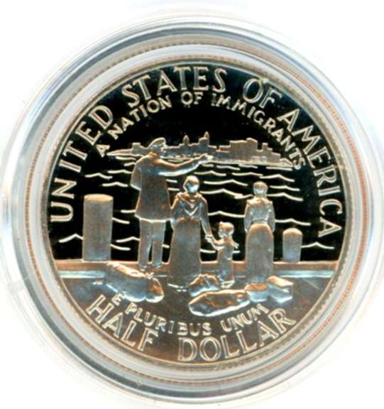 1986 Statue of Liberty Silver Proof Half Dollar in Capsule