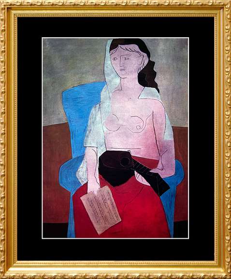 Pablo Picasso, Woman with a Mandolin