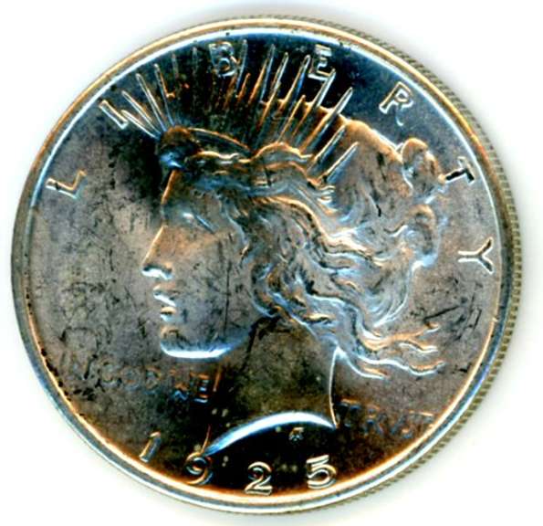 1925 Peace Silver Dollar
