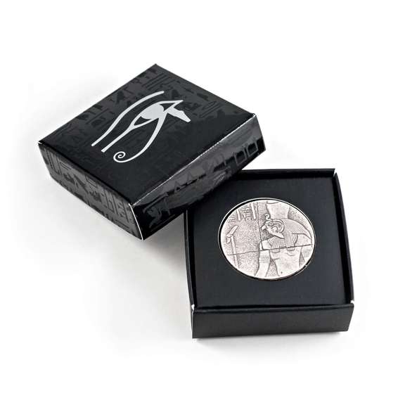 2016 Egyptian Relic Series Horus Coin 1000 Francs 2 Ounce Silver