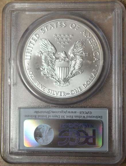2014 American Silver Eagle PCGS MS70 First Strike