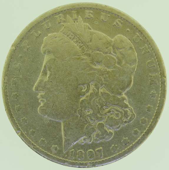 1897-O Morgan Silver Dollar $1 US Coin