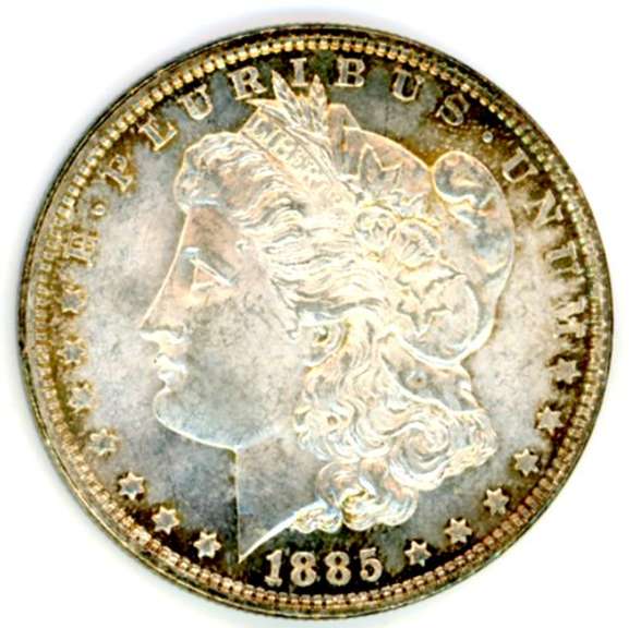 1885 Morgan Silver Dollar