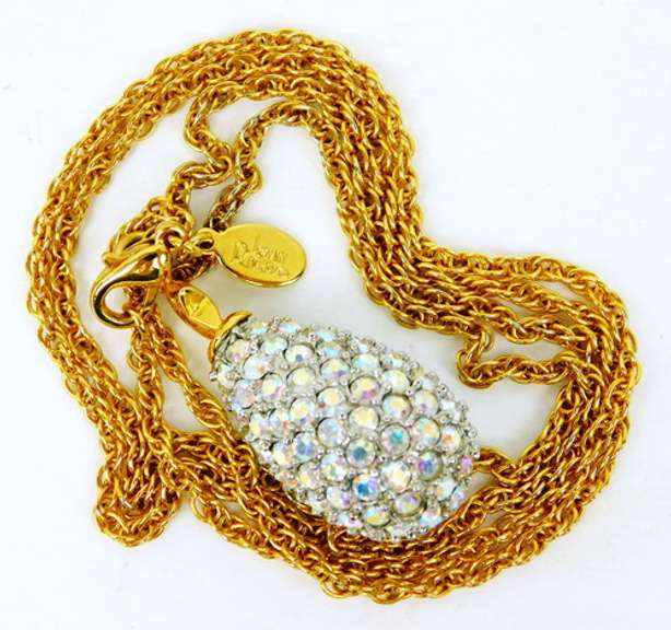 Joan Rivers Dazzling Crystal Egg Necklace