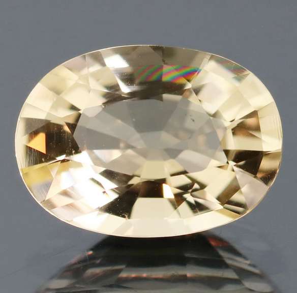 Real untreated Golden Beryl weighing 4.44 carats