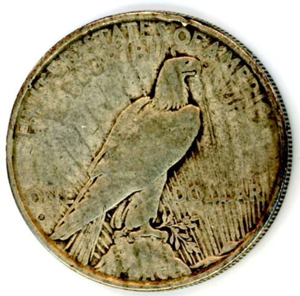 1934-D Peace Silver Dollar
