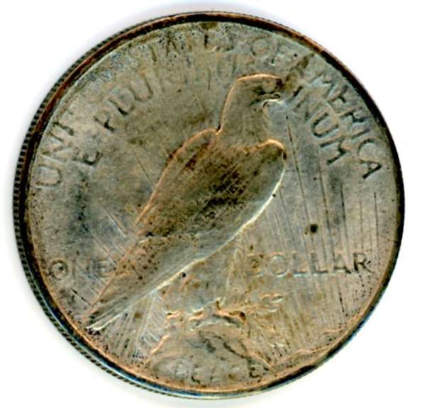 1923 Peace Silver Dollar