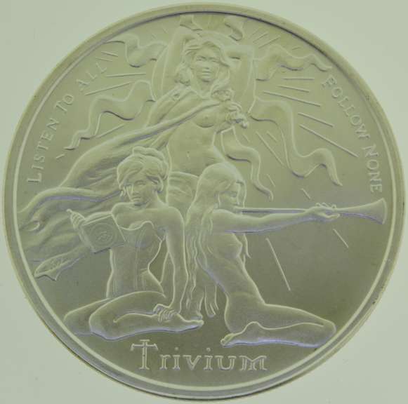 2022 Shield Trivium Girls 1 oz .999 Fine Silver Coin